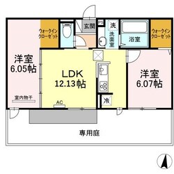 プリマベーラ小城駅通りの物件間取画像